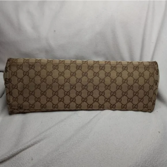 Authentic Gucci GG Monogram Supreme Sherry Web Diaper Tote Bag - Picture 5 of 11